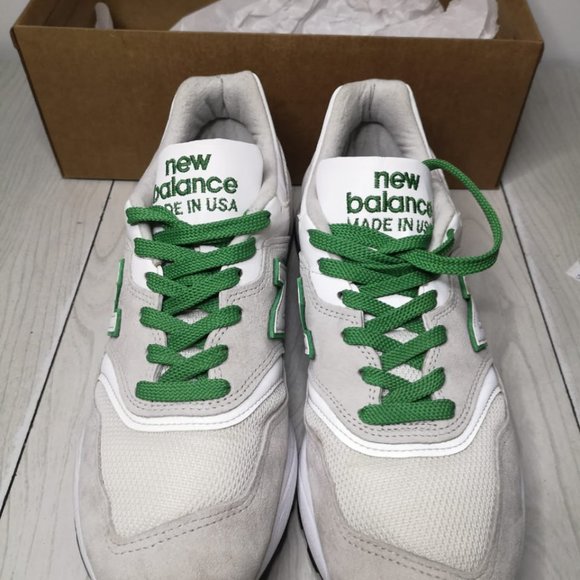 New Balance 997 Sports MADE IN USA Customize Green Size 9.5 US - Picture 2 of 6